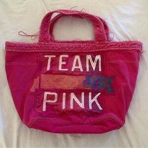 Victoria's Secret Team Pink Tote Bag